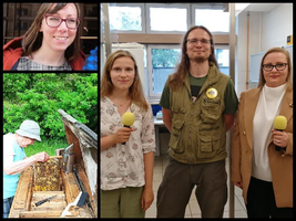 kolaż zdjęć z kobietami